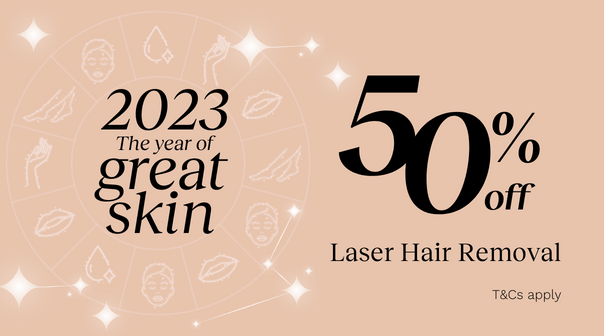 50% Off Laser Hair Removal Offer